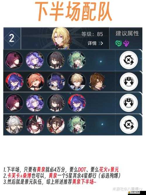 《崩壞：星穹鐵道》平民主線陣容推薦