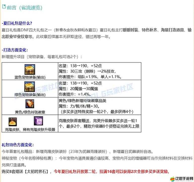 DNF2014酷夏特別禮盒揭秘，珍稀道具寶藏及其高效獲取策略