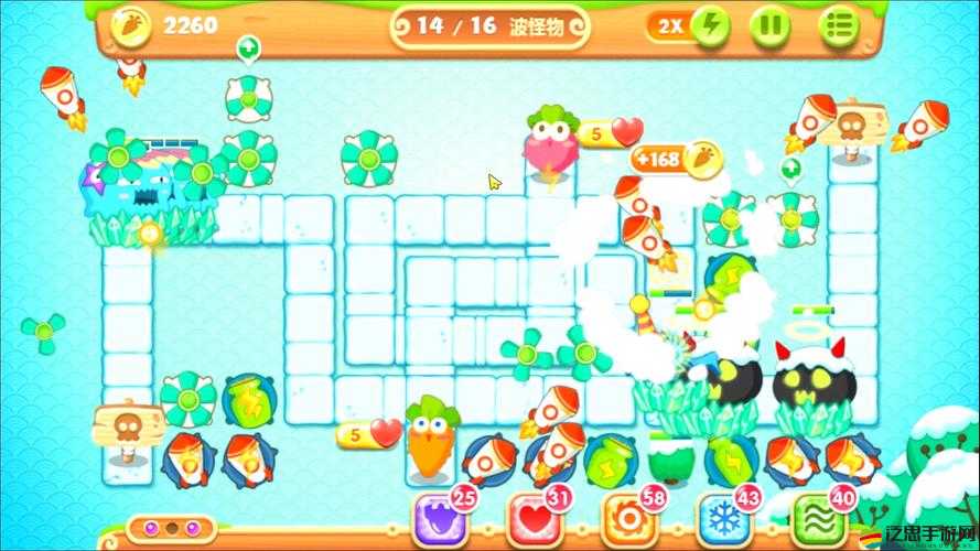 保衛(wèi)蘿卜2極地冒險沙漠第77關(guān)全解析，金蘿卜獲取策略與技巧深度融合圖文攻略