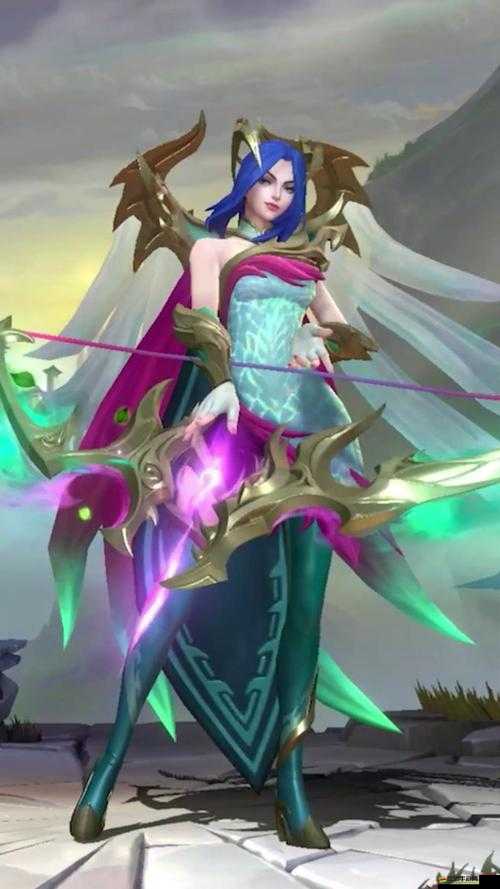 LOL艾希情人節(jié)限定皮膚驚艷亮相，原圖大賞帶你領(lǐng)略浪漫冰雪魅力