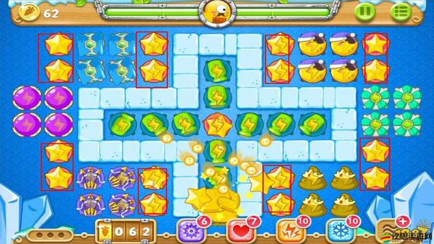 保衛蘿卜2極地冒險第40關完美通關技巧，冰川金蘿卜全收集攻略