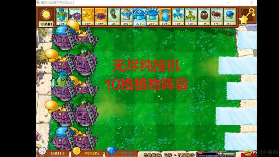 植物大戰(zhàn)僵尸無盡版，全面解析最佳防守陣型圖文攻略指南