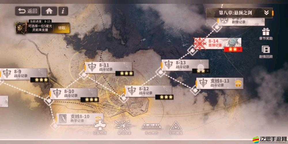 白夜極光8-14關卡高效三星通關策略與技巧詳解