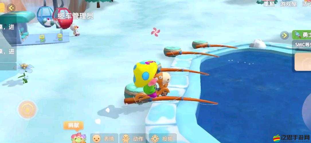 摩爾莊園手游深度探秘，解鎖雪山釣魚場的神秘釣魚之旅