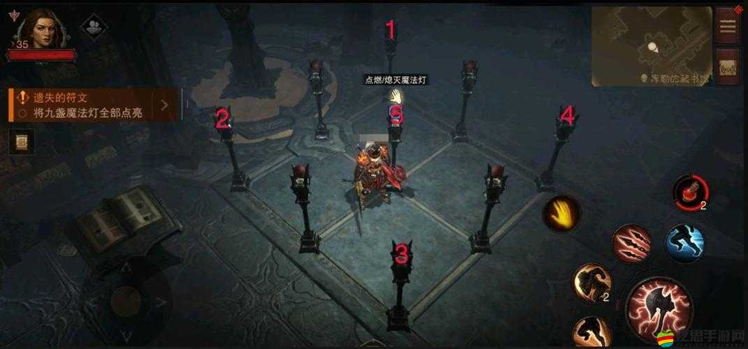 暗黑破壞神不朽點(diǎn)燈任務(wù)全攻略，揭秘9盞燈正確點(diǎn)燃順序