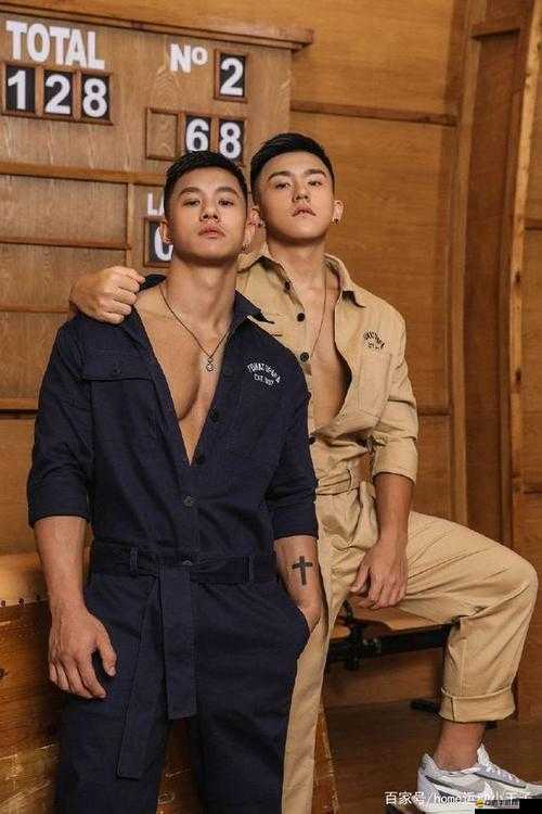 Chinese gay 迷魂帥男 solo 展現獨特魅力與風采