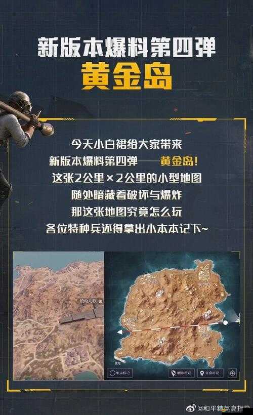 和平精英黃金島地圖全面解析，掌握關(guān)鍵策略與技巧助你輕松獲勝