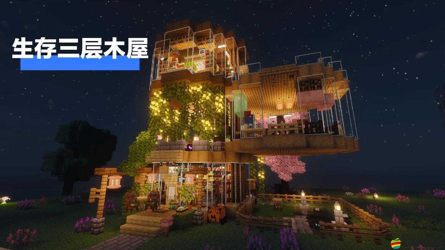 我的世界游戲內豪華別墅搭建，詳細建筑設計圖與教學指南