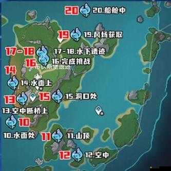 原神青墟浦五個印記詳細位置及地圖指南全面分享