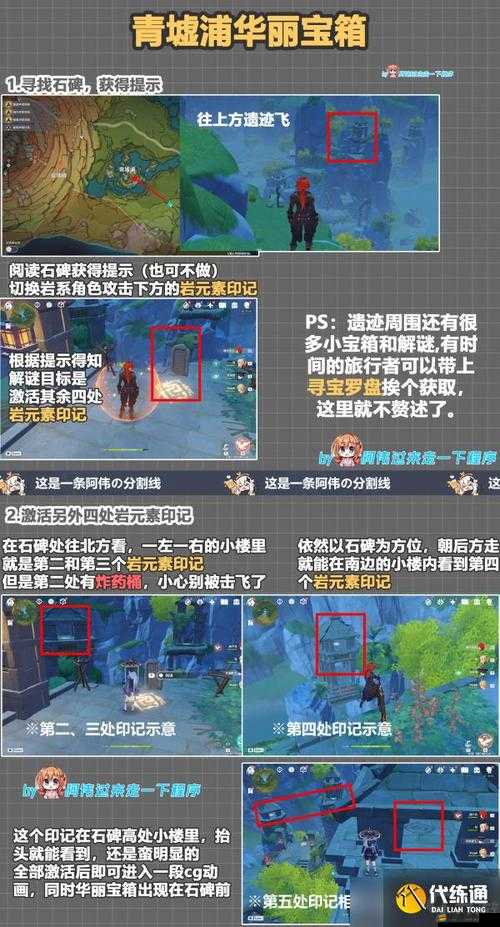 原神遁玉陵全區域寶箱位置分布及獲取方法詳細介紹