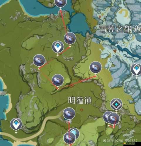 原神游戲攻略，詳盡夜泊石采集位置與技巧圖文教程