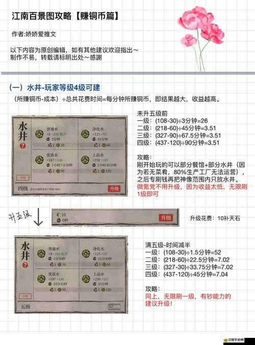 江南百景圖全面解析，所有資源獲取途徑與方法一覽