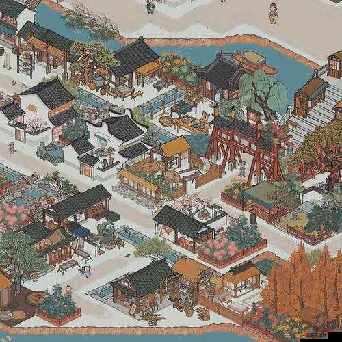 江南百景圖蘇州府稻花塢深度探索，揭秘田園風光無盡之美的奧秘