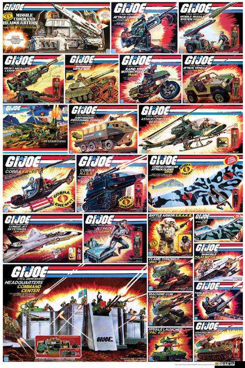 經典特種部隊 GIJOE 玩具魅力無限