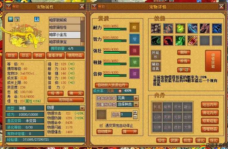 天書奇談75級寵物深度剖析，揭秘攻速物寵如何實現極致暴力輸出