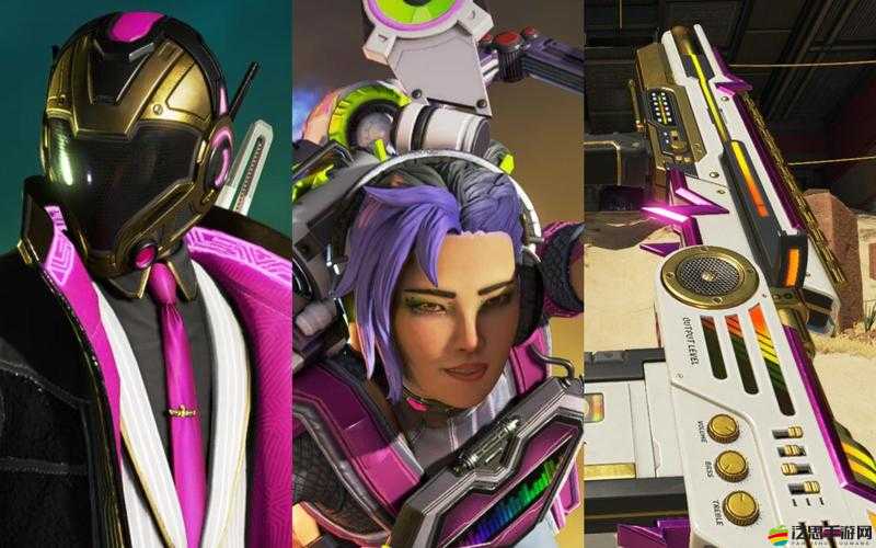 APEX英雄游戲內全武器金色皮膚第一視角高清細節欣賞