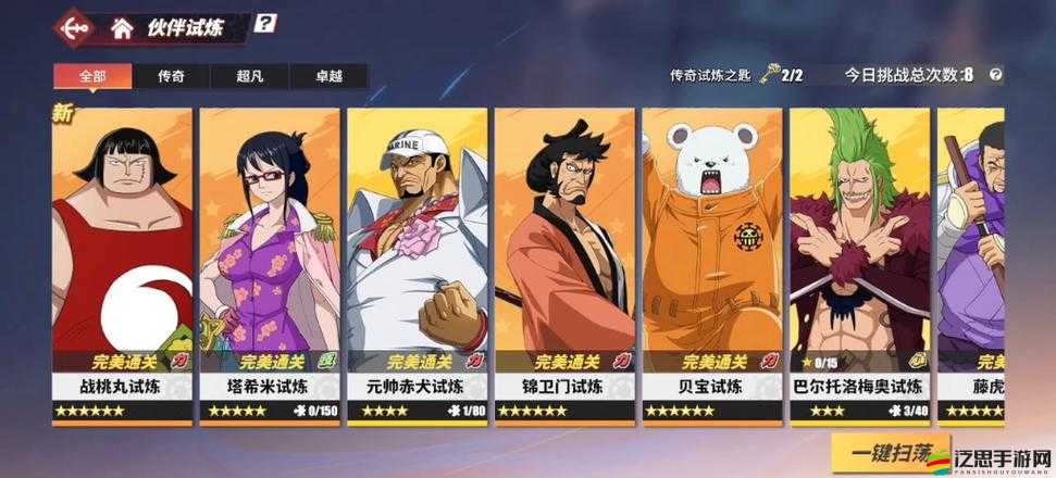 航海王熱血航線各系高強度及推薦角色有哪些