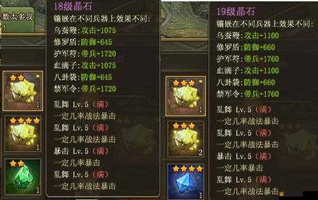 攻城掠地深度解析，晶石洗練全方位攻略，助你打造個性化專屬戰斗神器