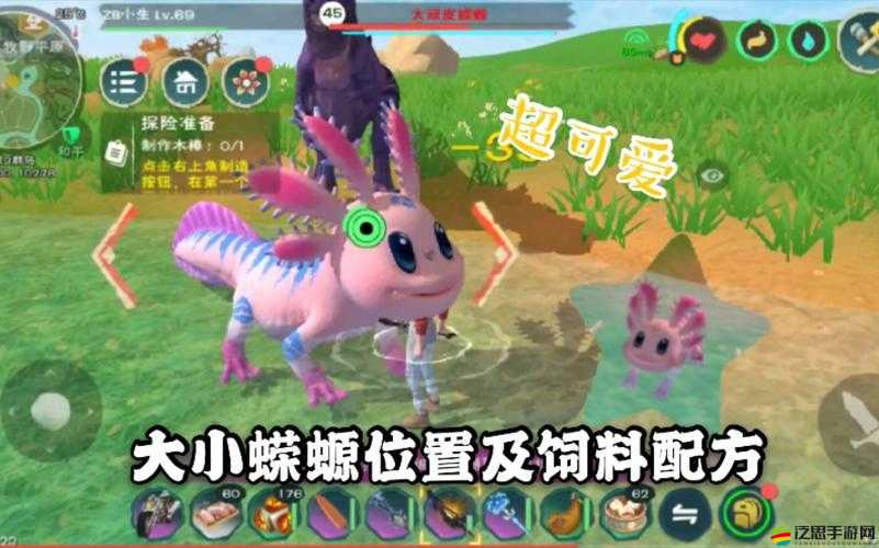探索創(chuàng)造與魔法世界，揭秘蠑螈戰(zhàn)寵，萌寵外表下隱藏的驚人戰(zhàn)斗實力