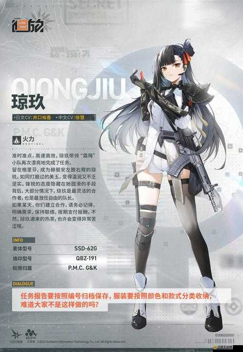少女前線KAC-PDW強度深度剖析、技能效果與實戰應用詳解