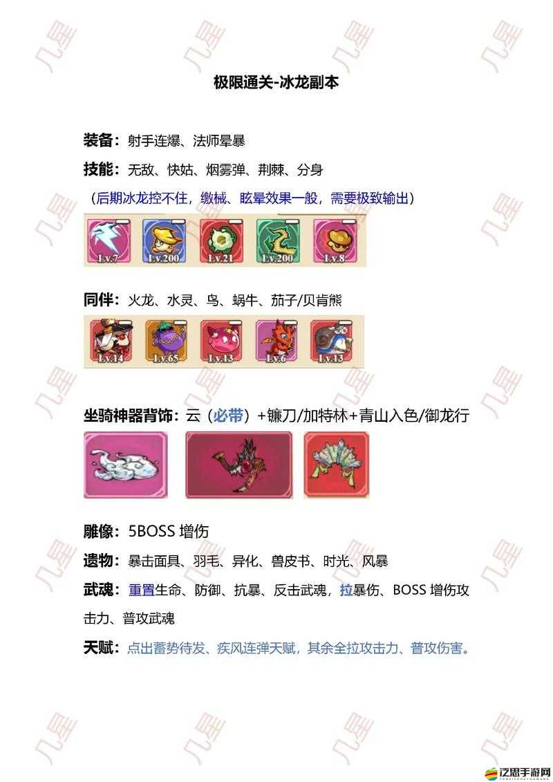 冰原守衛者全面攻略，深度解鎖并精通龍裝備制作秘籍