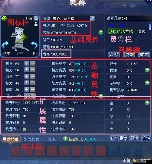 倩女幽魂手游靈獸技能全揭秘，哪些技能能讓你的靈獸戰力飆升？