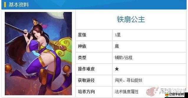 揭秘我的后宮時代，鐵扇公主法寶屬性究竟隱藏著什么秘密？