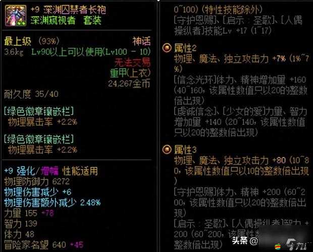 完美神話戰斗力飆升秘訣，裝備升級與搭配，你真的懂嗎？