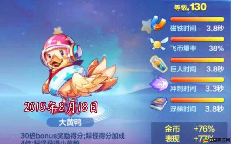 如何在天天酷跑中成功獲取寵物？大黃鴨獲取攻略詳解