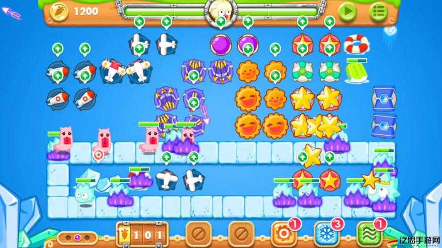 保衛蘿卜2全場景道具揭秘，彩色水晶圖鑒如何演繹演變史？