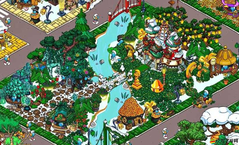 藍(lán)精靈村莊如何玩轉(zhuǎn)？全面解析各類建筑種類攻略揭秘