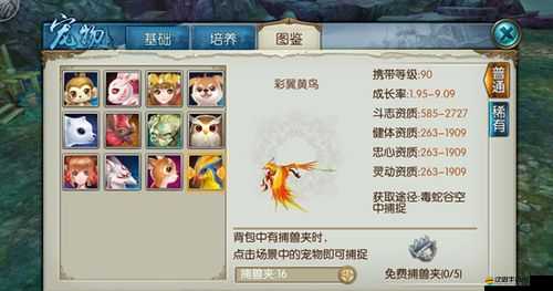 修仙世界寵物如何高效抓捕？揭秘頂級(jí)捕捉技巧懸念揭曉！