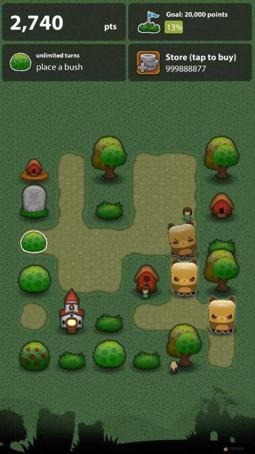 如何在三重鎮(zhèn)手游中巧妙布置小草和草叢，打造最強(qiáng)防御布局？