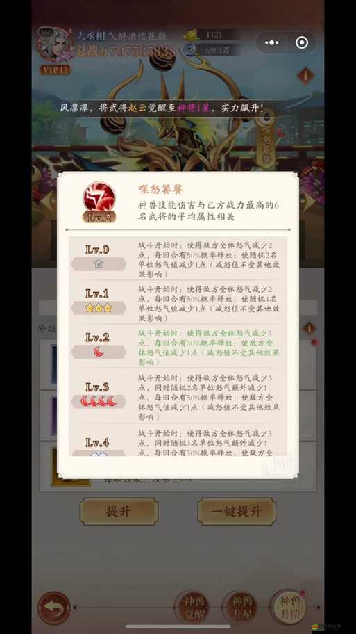 名將無(wú)雙的星級(jí)與突破進(jìn)化，其演變史究竟有何驚人秘密？