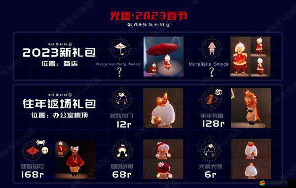 光遇腮紅面具絕美獲取攻略！春節限定道具價格大揭秘！